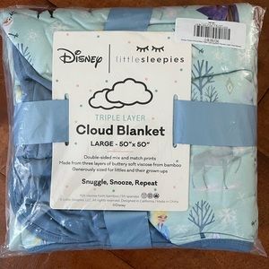 Disney Little Sleepies NWT Blanket - Frozen Anna and Elsa